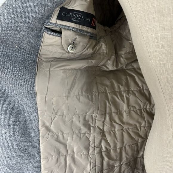 Corneliani Quilted Wool Cashmere Blazer - Picture 10 of 16